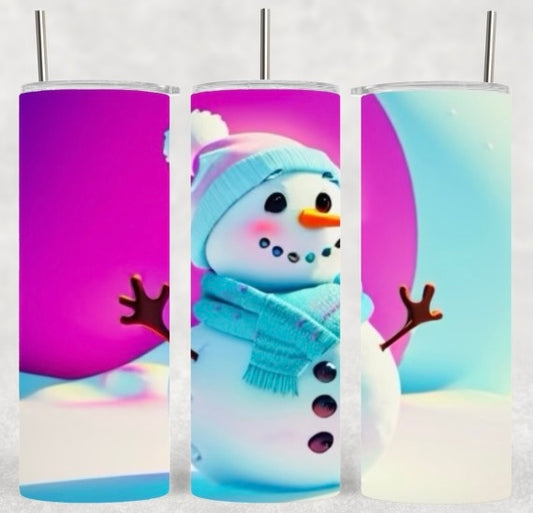 Snowman #2 Sublimation Cup Kit