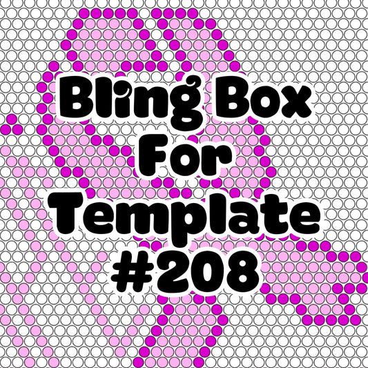 Tumbler Template Bling Box - #208