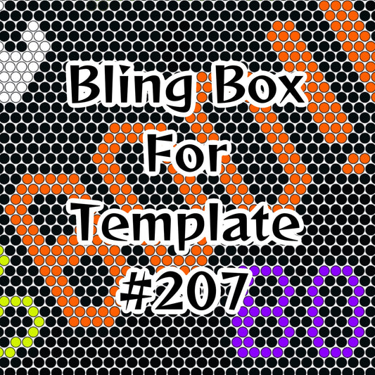 Tumbler Template Bling Box - #207