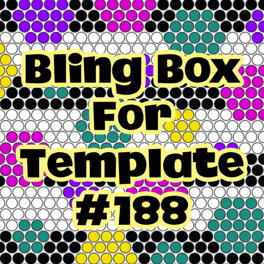Tumbler Template Bling Box #188