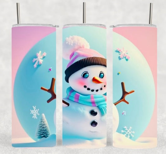 Snowman #3 Sublimation Cup Kit