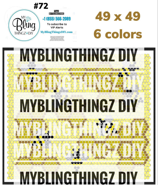 Tumbler Template Bling Box - #72