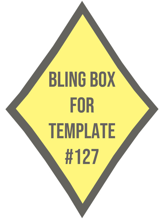 Tumbler Template Bling Box - #127