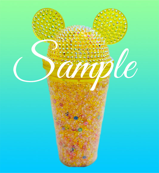 Mystery Bling Mouse Ears Cup Kit - PLEASE DO NOT USE A DISCOUNT CODE  OR ADD ANYTHING ELSE TO YOUR CART OR I WILL HAVE TO CANCEL YOUR ORDER - Thank you so much 🩷