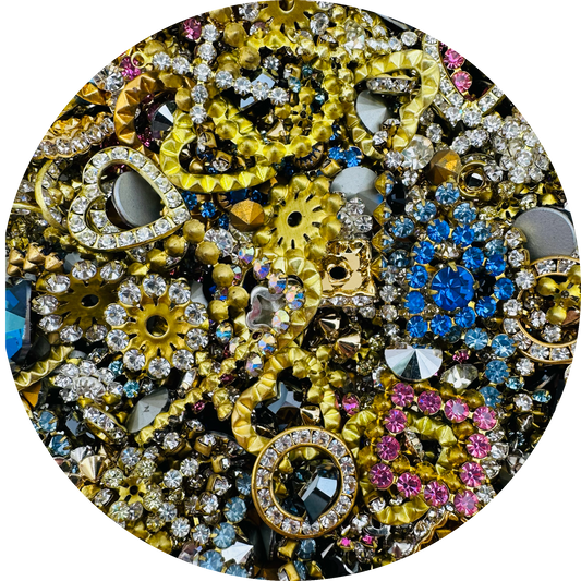 3rd Birthday Austrian Bling Mix by MyBlingThingz DIY
