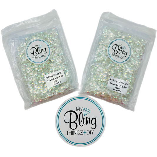 Sparkle Overlay Pack - Transparent AB Crystal
