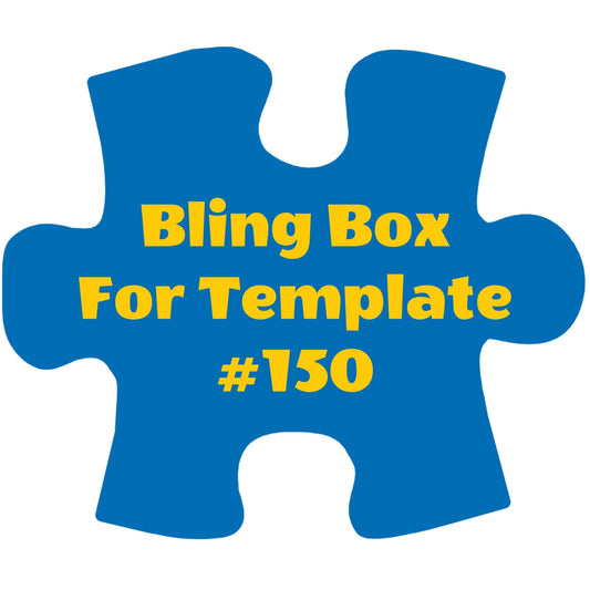 Tumbler Template Bling Box - #150 - Glass or Resin