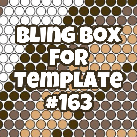 Tumbler Template Bling Box - #163