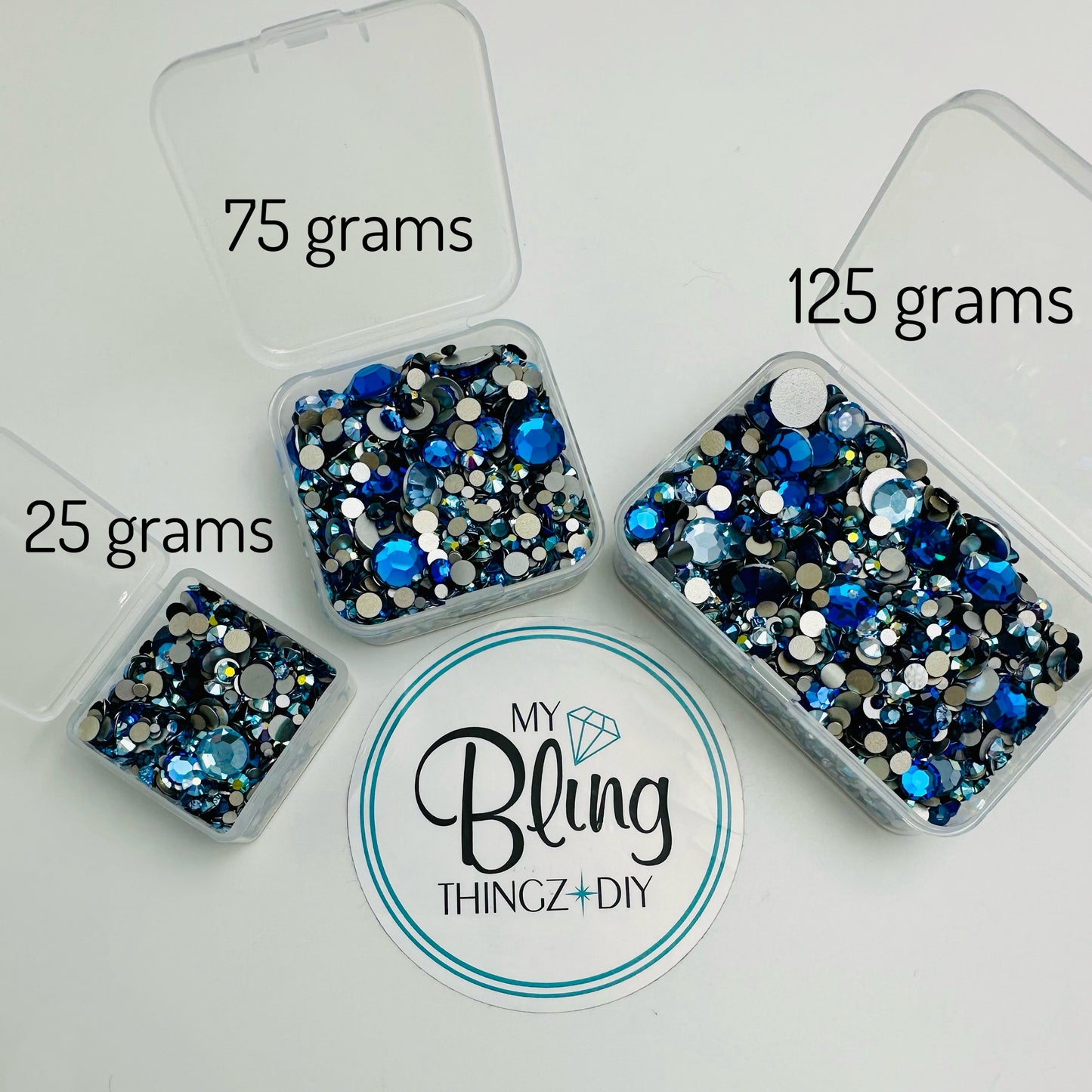 Blues!! 💙 Austrian Stash Bling Mix by MyBlingThingz DIY