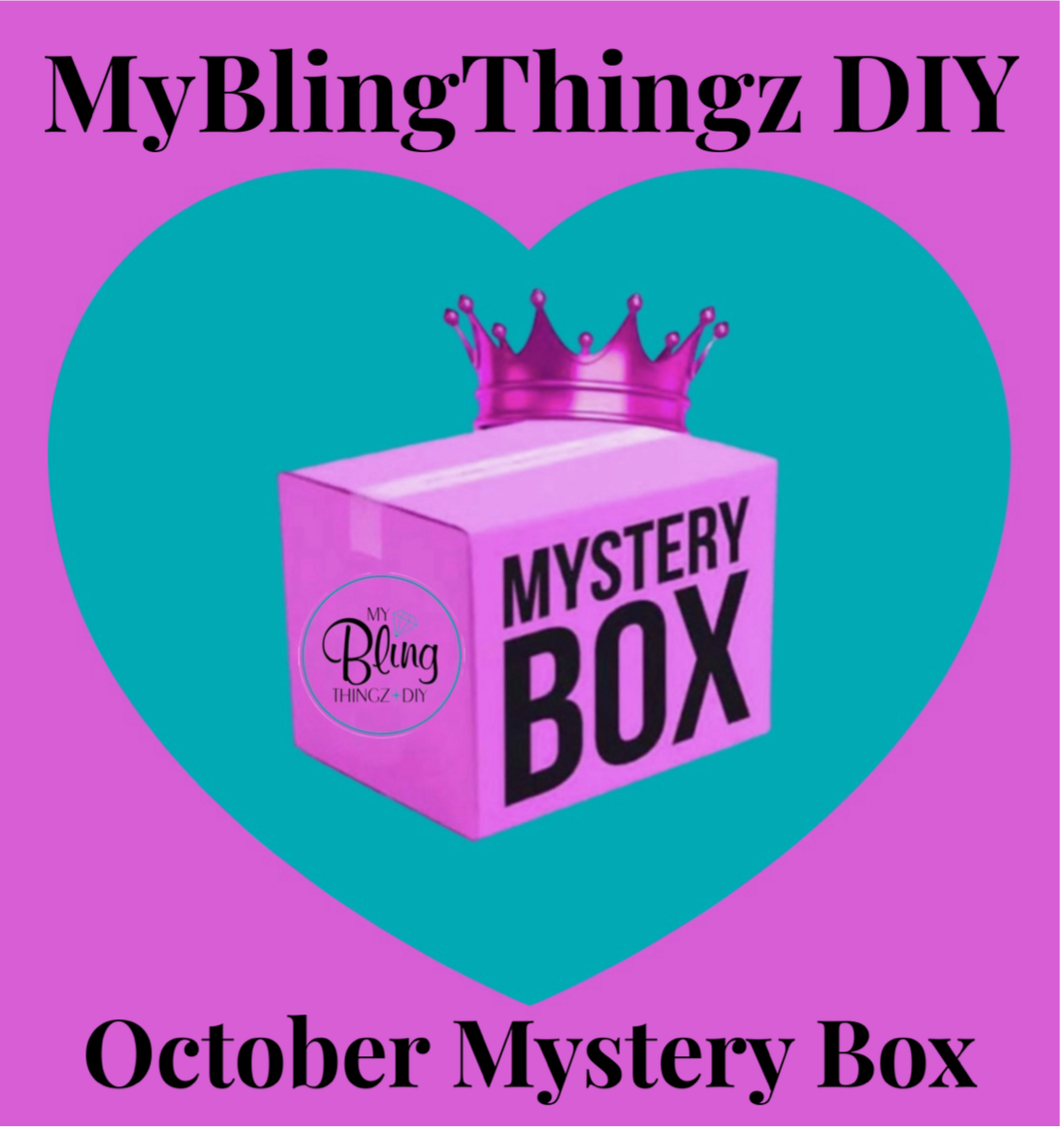 October Mystery Box - PLEASE DO NOT ADD ANYTHING ELSE TO YOUR CART WITH THIS ORDER OR I WILL HAVE TO CANCEL YOUR ORDER - Thank you so much 🩷