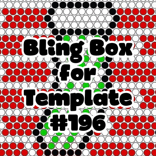 Tumbler Template Bling Box - #196