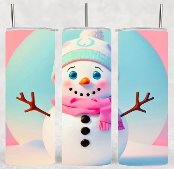 Snowman #1 Sublimation Cup Kit