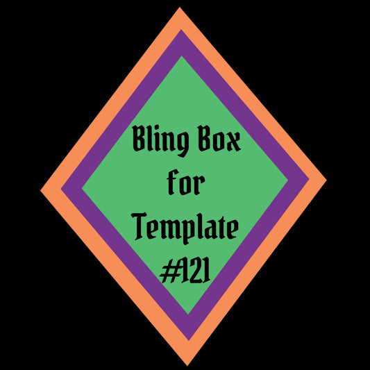 Tumbler Template Bling Box - #121