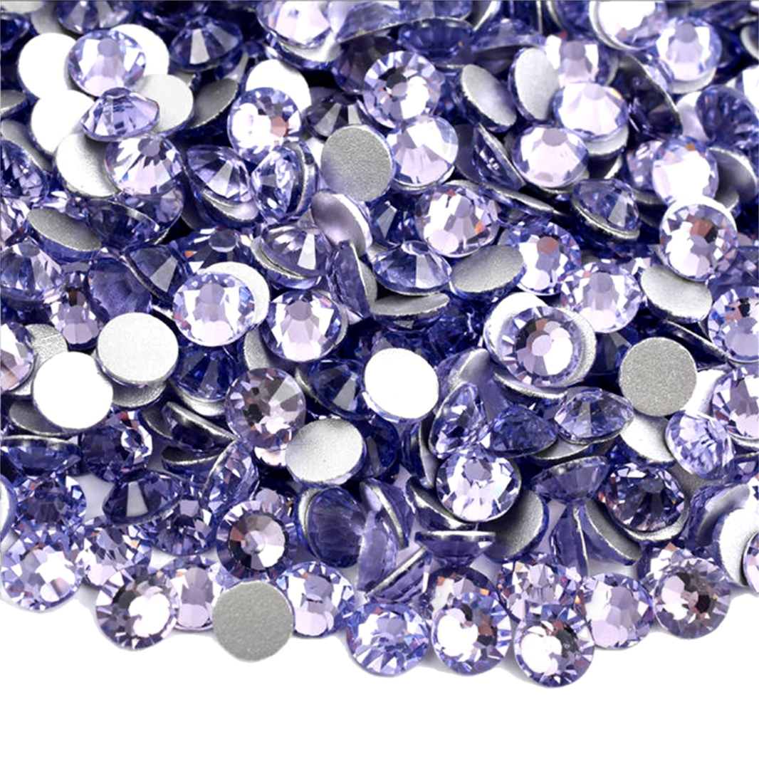 Violet Glass Crystals