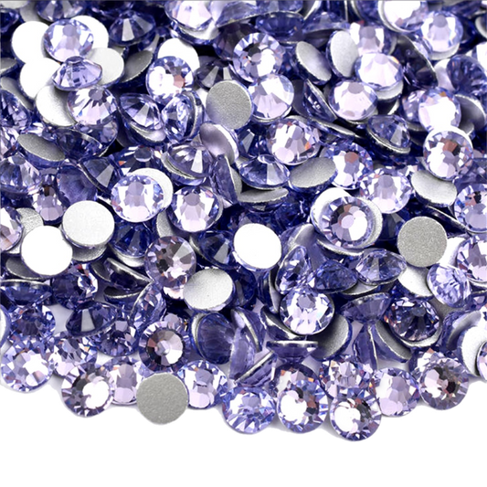 Violet Glass Crystals
