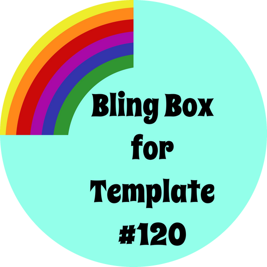 Tumbler Template Bling Box - #120