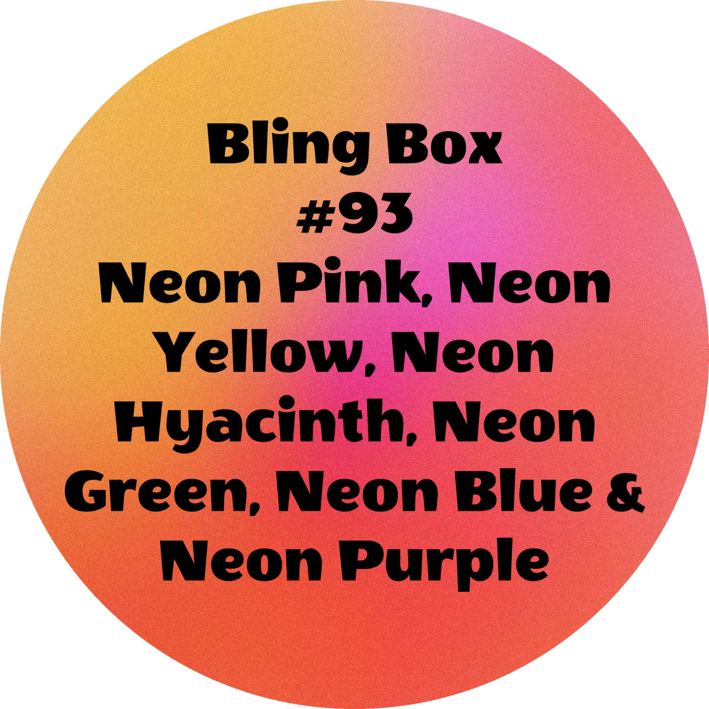 Tumbler Template Bling Box - #93 - Tie Dye