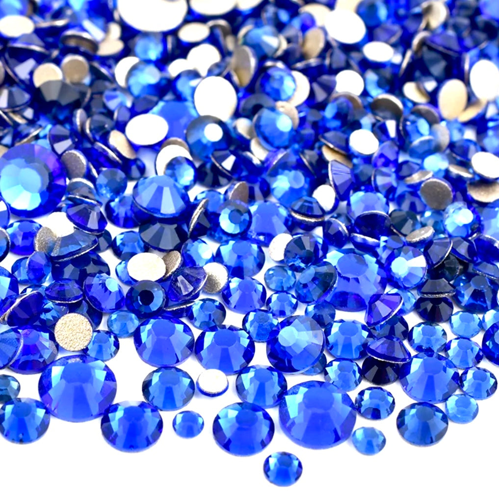 Sapphire Glass Crystals