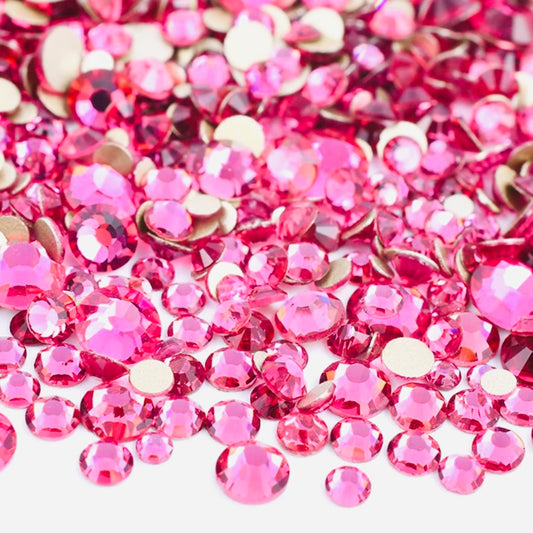 Rose Glass Crystals