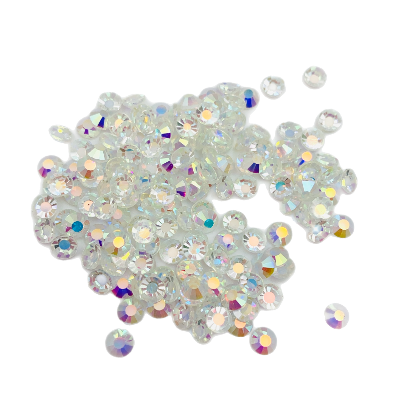 Transparent Crystal AB Glass Crystals MyBlingThingz DIY