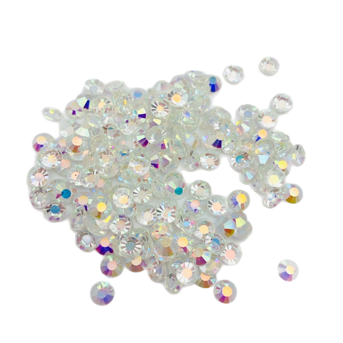 Transparent Crystal AB Glass Crystals MyBlingThingz DIY