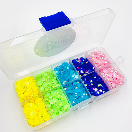 Tumbler Template Bling Box - Rainbow Jelly AB