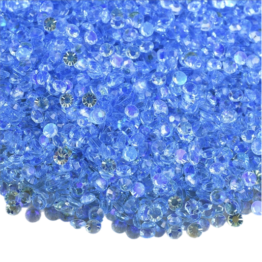 Magic Light Sapphire Resin Rhinestones