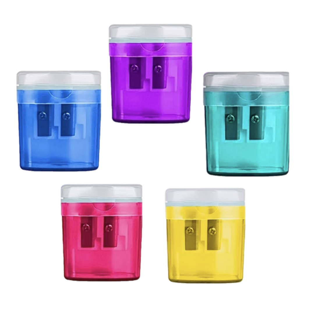 Shape Sharpener Color Pencil Sharpener - Assorted Colors – MyBlingThingz DIY