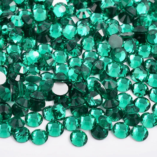 Green Zircon Glass Crystals