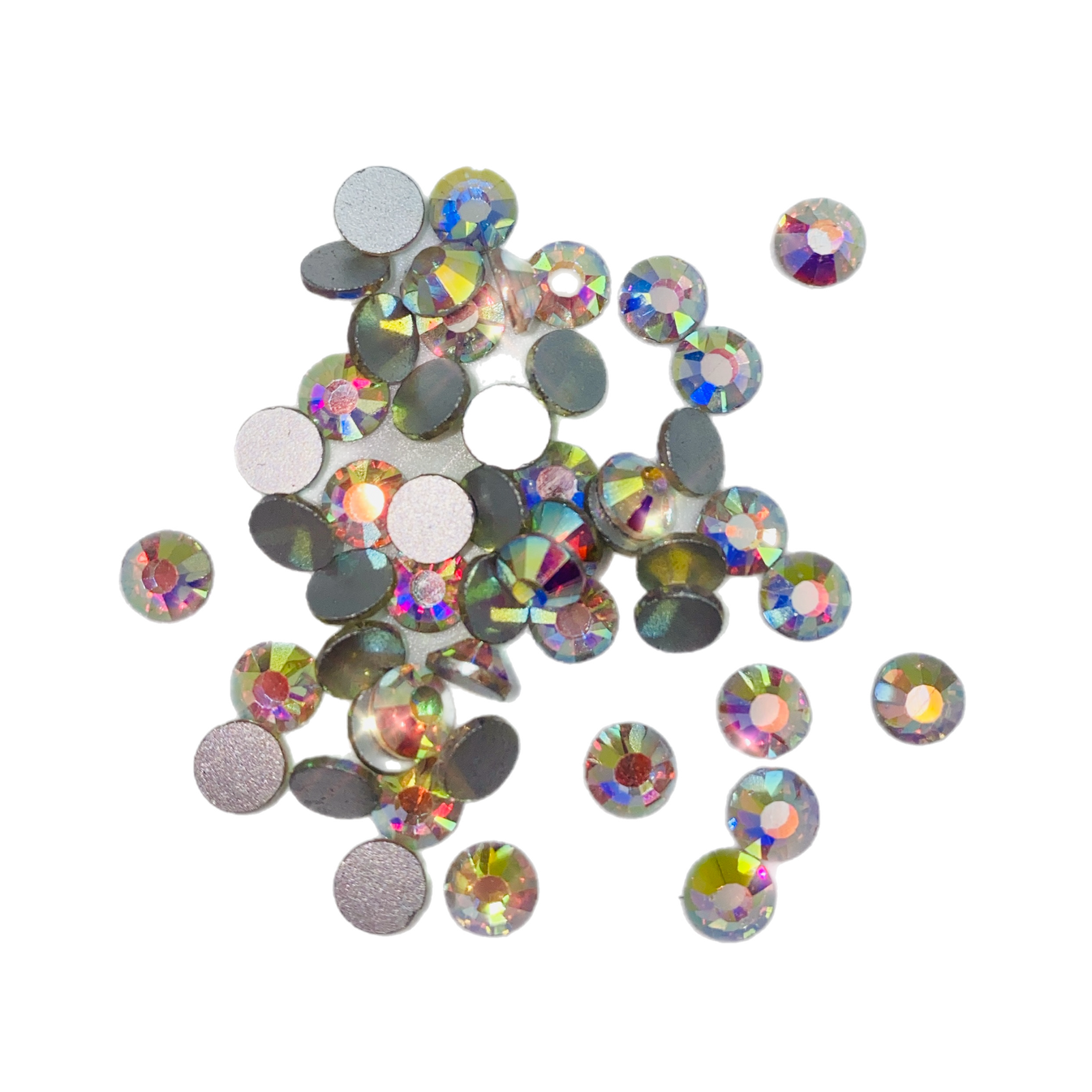 Crystal AB Glass Crystals MyBlingThingz DIY