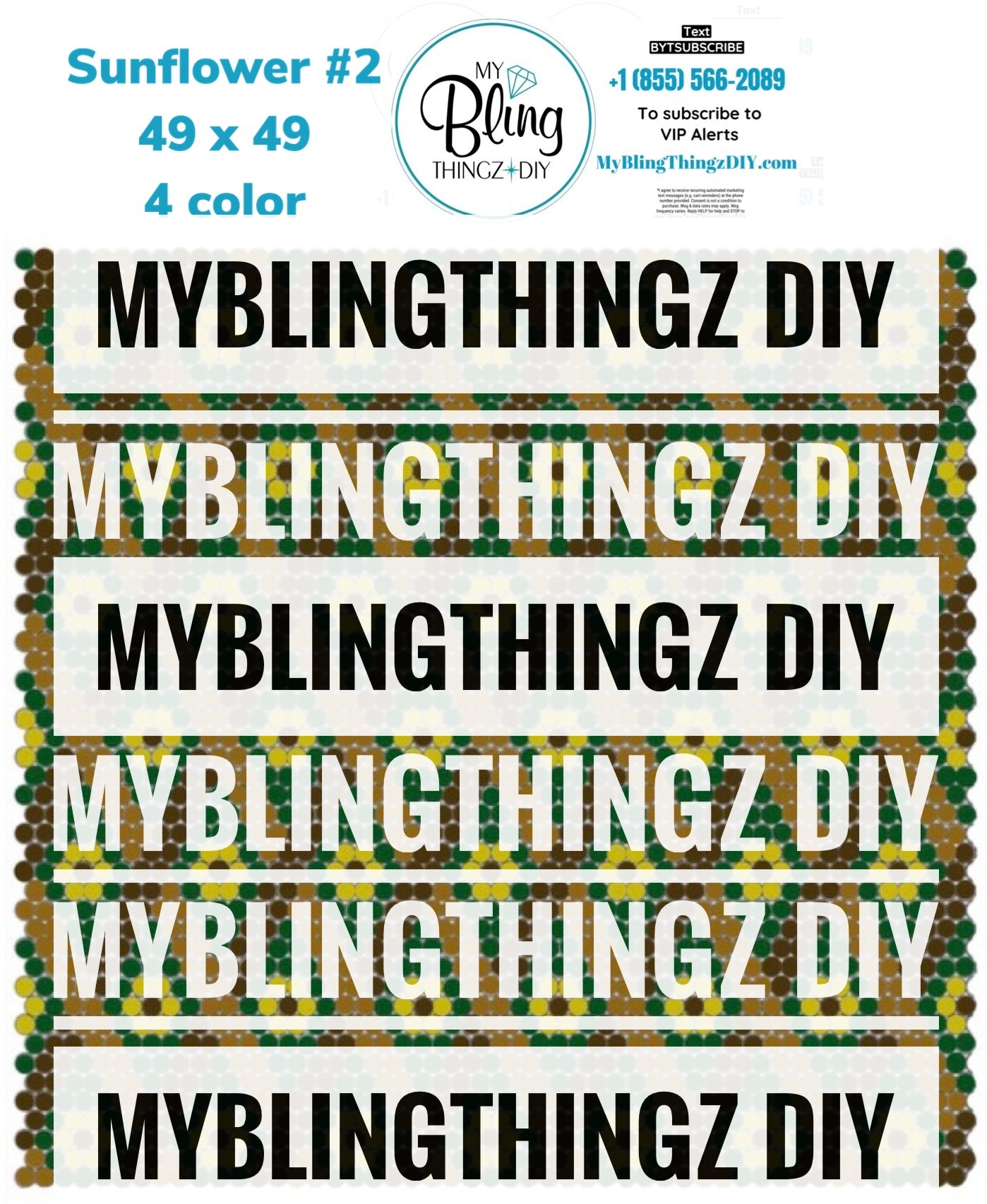 FREE Rhinestone Template No. 10 MyBlingThingz DIY