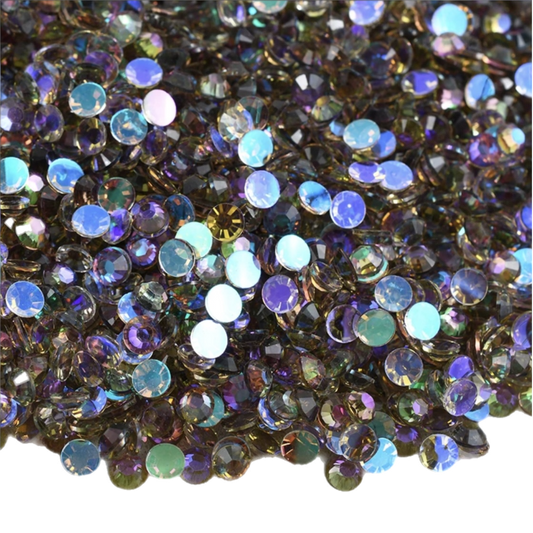 Magic Grey Resin Rhinestones